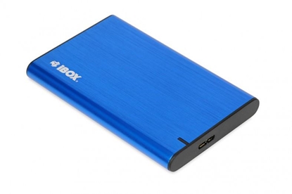 Attēls no iBox HD-05 HDD/SSD enclosure Blue 2.5"