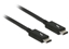 Picture of Thunderboltâ¢ 3 (20 Gbs) USB-Câ¢ cable male  male passive 1.0 m 5 A black