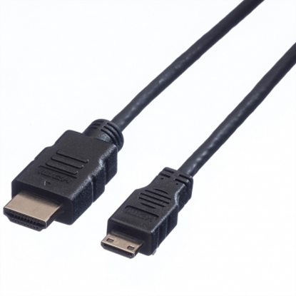 Picture of VALUE HDMI High Speed Cable + Ethernet, A - C, M/M, 2 m