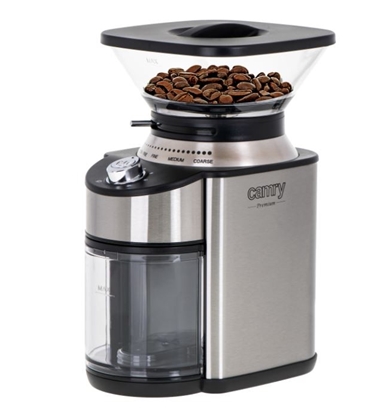 Pilt Camry Coffee Grinder CR 4443 200 W, Coffee beans capacity 230 g, Number of cups 12 per container pc(s), Inox
