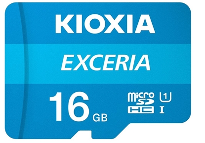 Attēls no MEMORY MICRO SDHC 16GB UHS-I/W/A LMEX1L016GG2 KIOXIA
