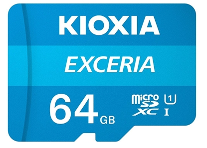 Изображение MEMORY MICRO SDXC 64GB UHS-I/W/A LMEX1L064GG2 KIOXIA