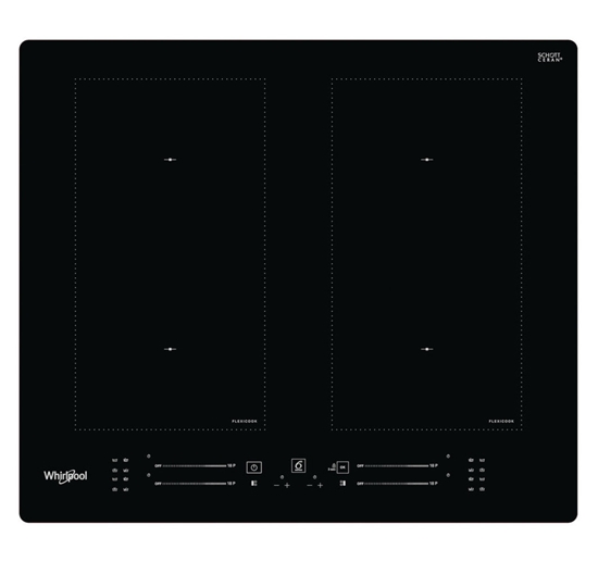 Picture of Whirlpool WL S1360 NE hob Black Built-in 59 cm Zone induction hob 4 zone(s)