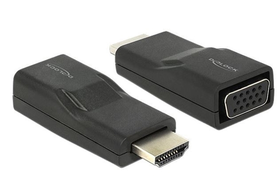 Изображение Delock Adapter HDMI male  VGA female black