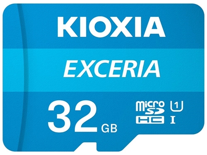Attēls no Kioxia Exceria memory card 32 GB MicroSDHC Class 10 UHS-I