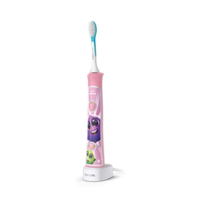 Picture of Philips Sonicare For Kids Sonic electric toothbrush HX6352/42 Built-in Bluetooth® Coaching App 2 brush heads & 10 stickers 2 modes