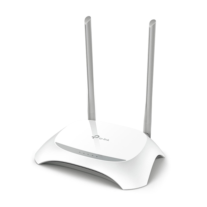 Attēls no TP-Link TL-WR850N wireless router Fast Ethernet Single-band (2.4 GHz) Grey, White