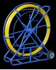 Изображение Kabeļu vilkšanas buksieris uz statīva ar riteņiem | stikla šķiedras diametrs 10mm, garums 100m
