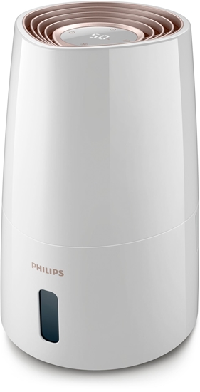Picture of Philips 3000 series HU3916/10 humidifier Ultrasonic 3 L Rose gold, White 25 W