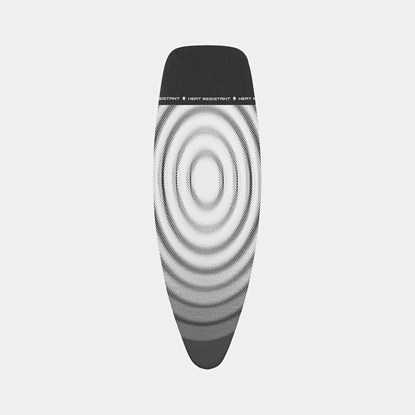 Изображение BRABANTIA gludināmā dēļa pārvalks, 135x45 cm, Titan Oval (D), 8 mm