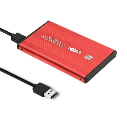 Attēls no Obudowa na dysk HDD/SSD 2.5 cala SATA3 | USB 3.0 | Czerwona