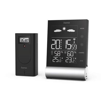 Picture of Hama Weather Station Black Line black 186417