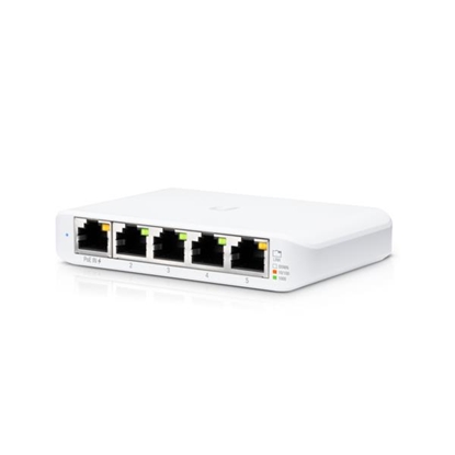 Picture of Ubiquiti UniFi USW Flex Mini Managed L2 Gigabit Ethernet (10/100/1000) Power over Ethernet (PoE) White