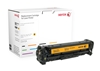 Picture of Xerox Yellow toner cartridge. Equivalent to HP CE412A. Compatible with HP Colour LaserJet M351A, Colour LaserJet M375MFP, Colour LaserJet M451, Colour LaserJet M475 MFP