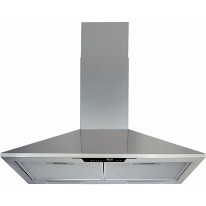 Attēls no Whirlpool AKR 685/1 IX cooker hood Wall-mounted Stainless steel 395 m³/h D
