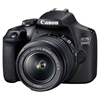 Изображение Canon EOS 2000D + EF-S 18-55mm f/3.5-5.6 III SLR Camera Kit 24.1 MP CMOS 6000 x 4000 pixels Black