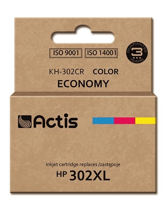 Attēls no Actis KH-302CR ink (replacement for HP 302XL F6U67AE; Premium; 21 ml; color)