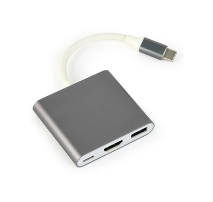 Attēls no Gembird USB type-C multi-adapter (USB type C; USB 3.0, HDMI)