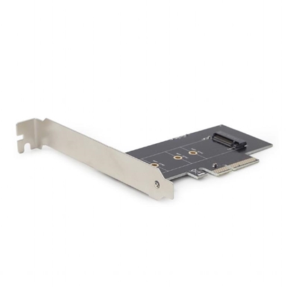 Изображение PC ACC M.2 SSD ADAPTER PCI-E/ADD-ON CARD PEX-M2-01 GEMBIRD