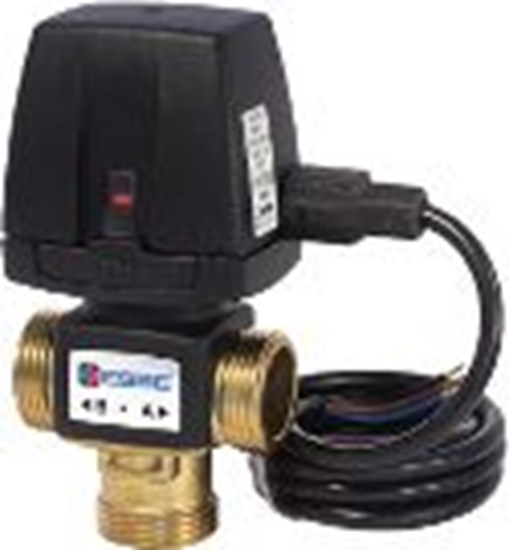 Изображение 3-ceļu pārsl. vārsts VZC162, 1” ā.v. Kvs6,0 ar kab