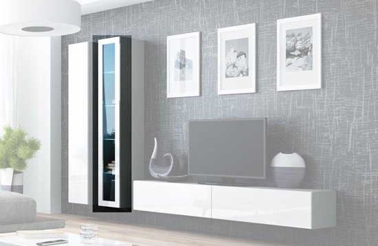Picture of Cama Glass-case VIGO '180' 180/40/30 grey/white gloss
