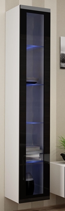 Picture of Cama Glass-case VIGO '180' 180/40/30 white/black gloss