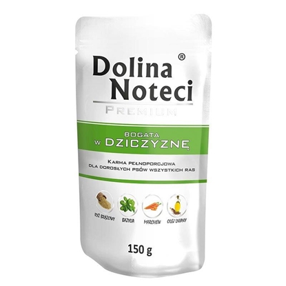 Picture of Dolina Noteci Premium rich in venison - wet dog food - 150g