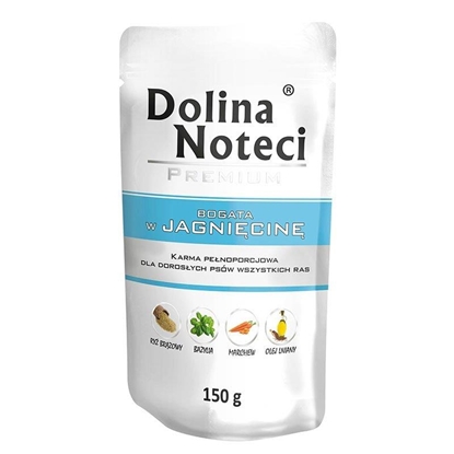 Picture of DOLINA NOTECI Premium Rich in lamb - Wet dog food - 150 g