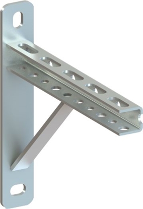 Picture of Konsole ar atbalstu 30x30x3,0mm L=400mm Niczuk