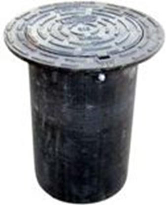 Picture of Ķeta vāks apaļš+teleskops 315/400 40t Pipelife