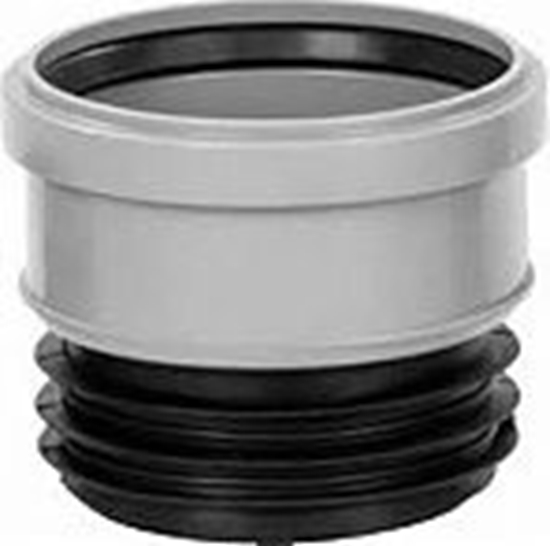 Изображение PP pāreja no plastm. uz ķeta cauruli Dn110/110