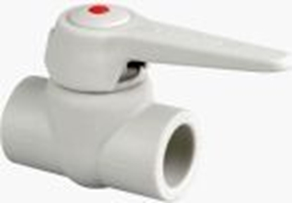 Изображение PP-R Lodveida krāns Ø20 Pipelife