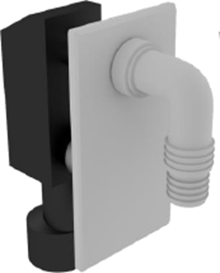 Picture of Sifons veļas.maš.iebūv, balts TIA