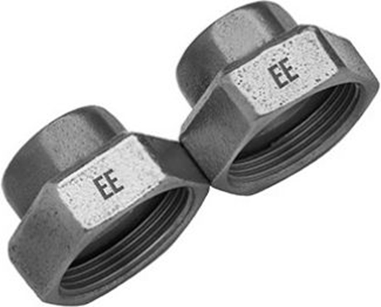 Изображение Sūkņa pieslēguzgriežņi i-i 1''x1 1/2" čuguna,pāris