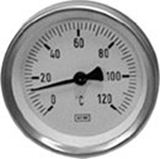 Picture of Termometrs T100 0-120*C (1/2''ā L=42mm) WATTS