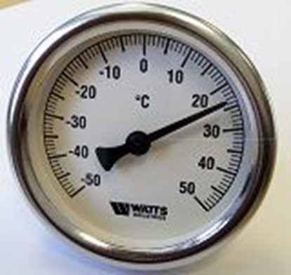 Attēls no Termometrs T63 -50/+50*C (1/2''ā L=42mm) WATTS