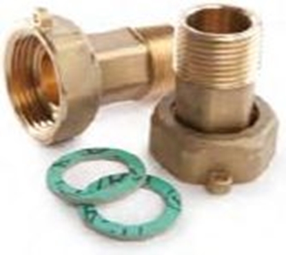 Attēls no Ūdens skaitītāja Dn15 pieslēguzgriežņu kpl. (2gab)