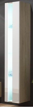 Attēls no Cama Shelf unit VIGO NEW 180/40/30 sonoma/white gloss