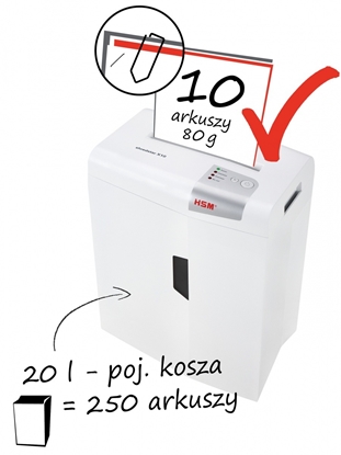 Picture of Niszczarka shredstar X10 ścinki 4.5x30mm P-4