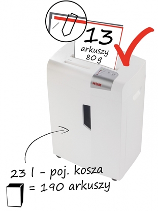 Picture of Niszczarka shredstar X13 ścinki 4x37mm P-4