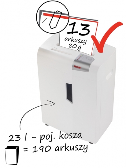 Picture of Niszczarka shredstar X13 ścinki 4x37mm P-4