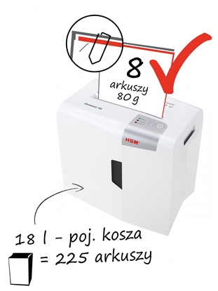 Picture of Niszczarka shredstar X8 ścinki 4.5x30mm P-4