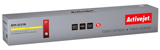 Picture of Activejet ATM-321YN Toner (replacement for Konica Minolta TN321Y; Supreme; 25,000 pages; yellow)