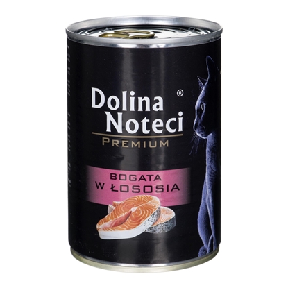 Attēls no Dolina Noteci Premium rich in salmon - wet cat food - 400g