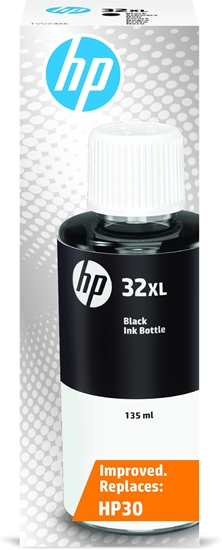 Изображение HP 1VV24AE black Original ink bottle 135 ml No. 32 XL