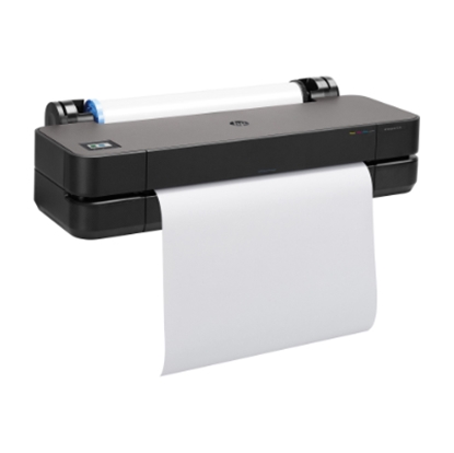 Attēls no DesignJet T230 Printer/Plotter - 24" Roll/A4,A3,A2,A1 Color Ink, Print, Sheet Feeder, Auto Horizontal Cutter, LAN, WiFi, 35 sec/A1 page, 68 A1 prints/hour