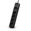 Attēls no CyberPower Tracer III P0420SUD0-FR surge protector Black 4 AC outlet(s) 200 - 250 V 1.8 m