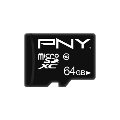 Attēls no Karta MicroSDHC 64GB P-SDU64G10PPL-GE