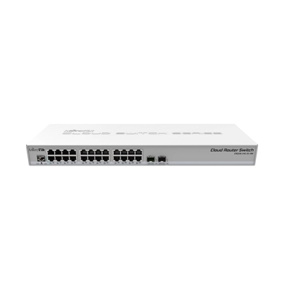 Picture of NET ROUTER/SWITCH 24PORT 1000M/CRS326-24G-2S+RM MIKROTIK