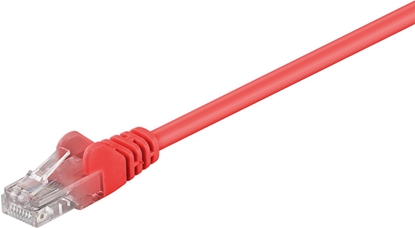 Attēls no MicroConnect U/UTP CAT5e 0.5M Red PVC (B-UTP5005R)